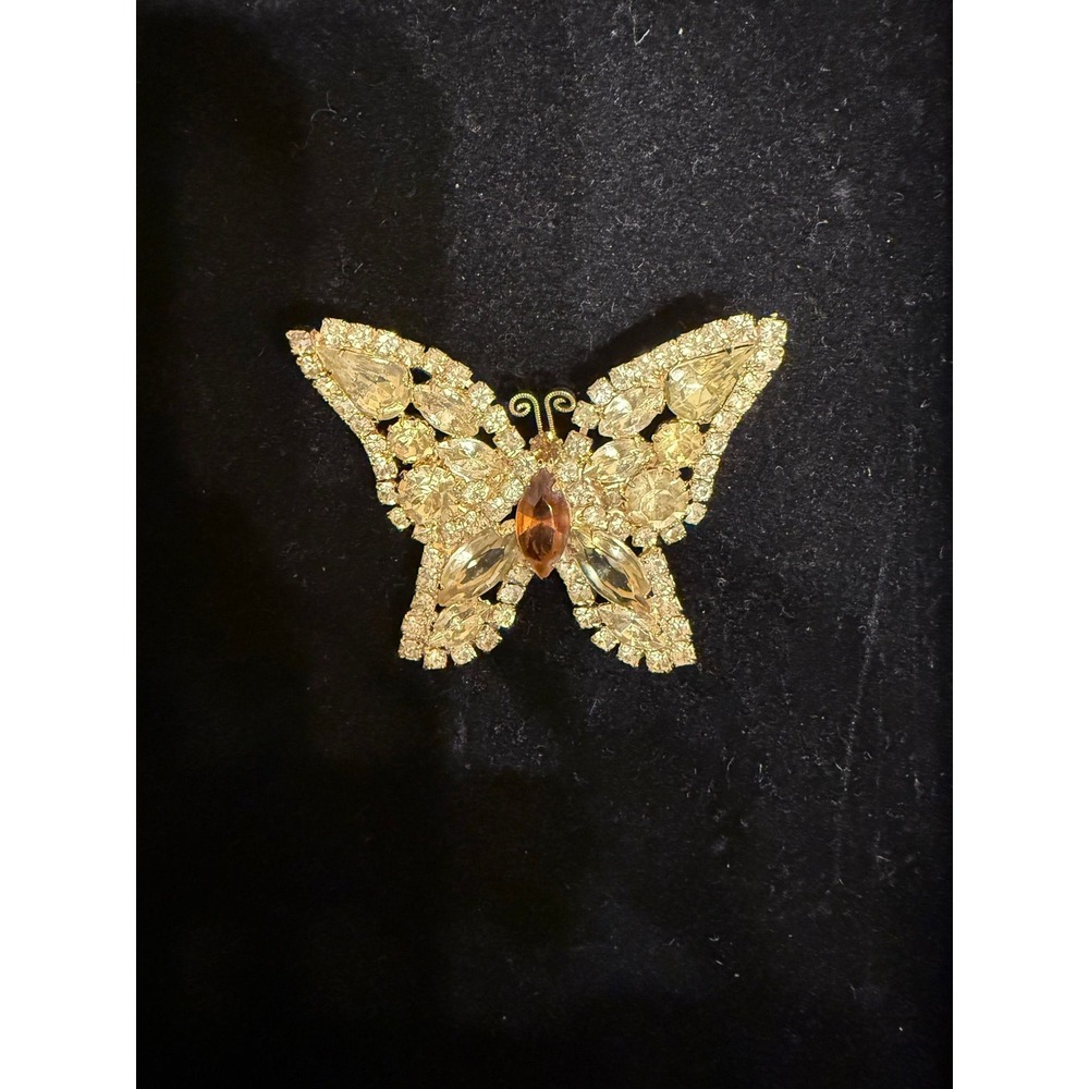 Weiss Butterfly Brooch